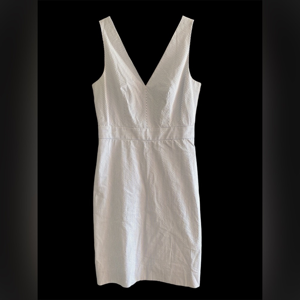 J Crew Factory V-neck Cotton Dress Size 4